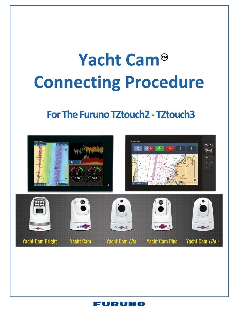Furuno Yacht Cam Series Connecting guide