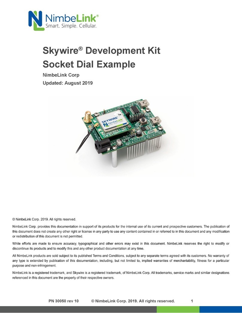 NimbeLink Skywire User manual