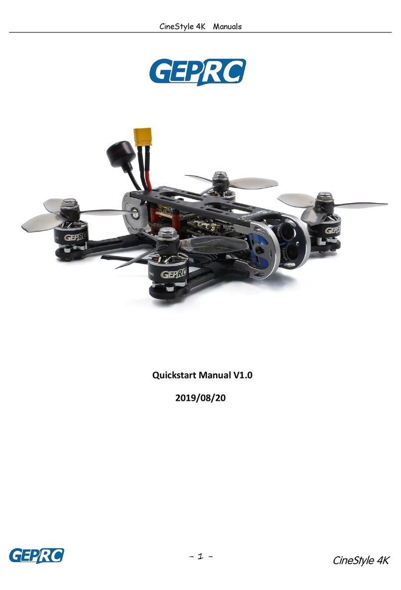 GEPRC CineStyle 4K Quick start manual