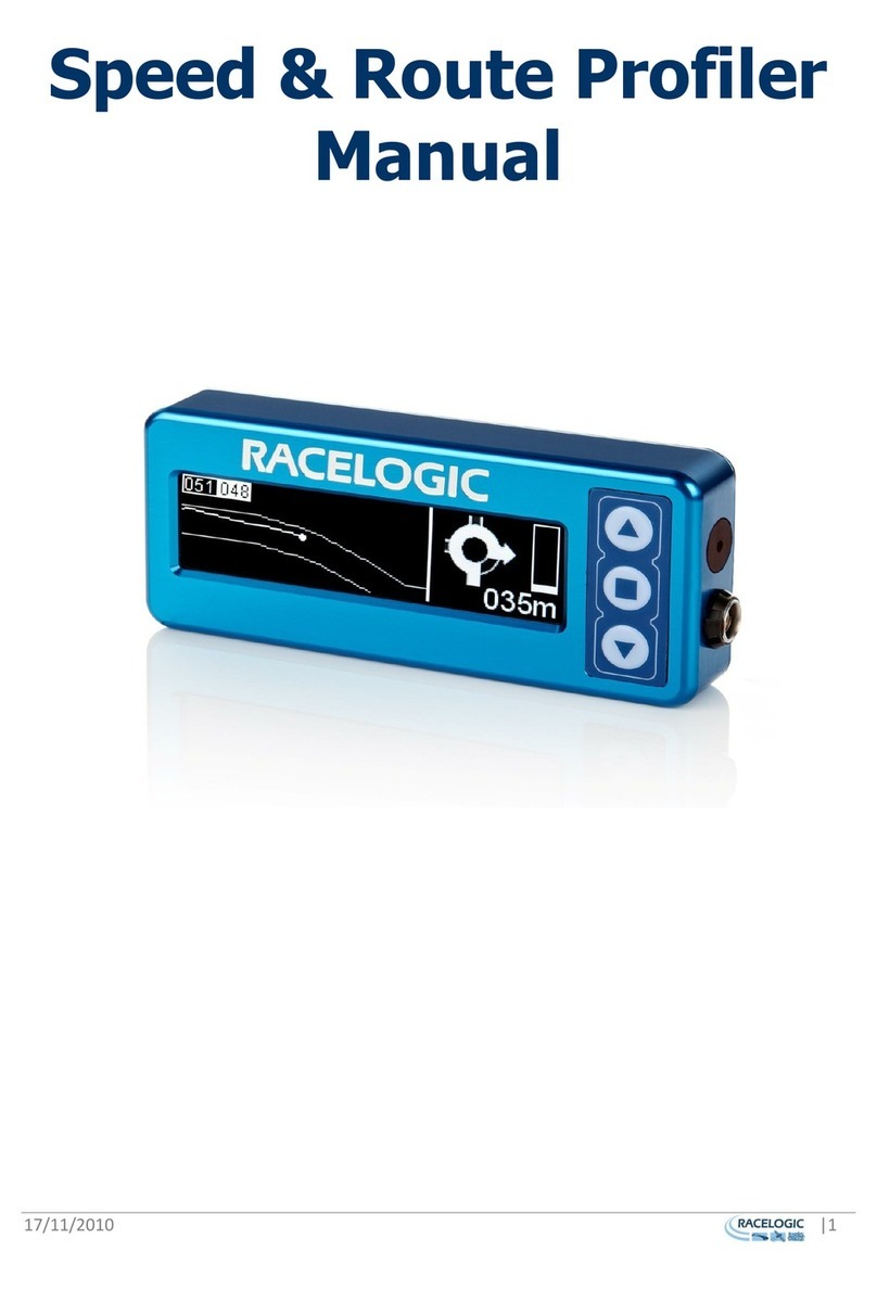 Racelogic Speed & Route Profiler manual