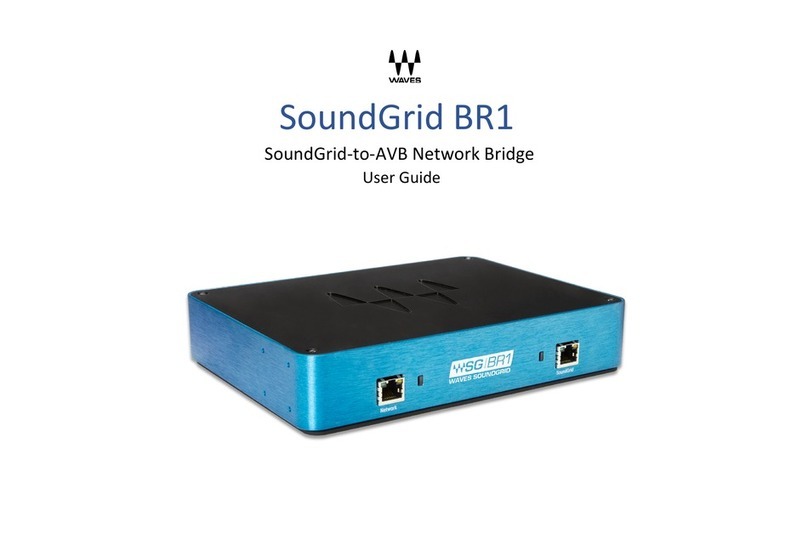 Waves SoundGrid-to-AVB BR1 user guide