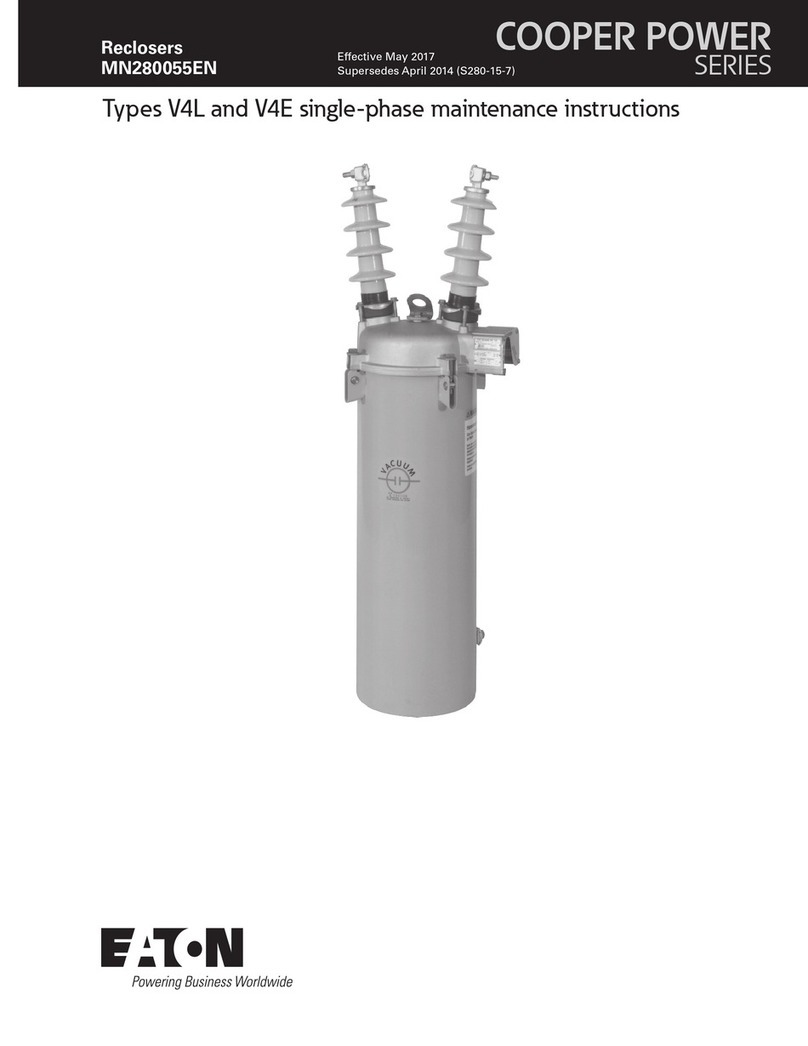 Eaton COOPER POWER SERIES Technical specifications Eaton COOPER POWER SERIES Technical specifications