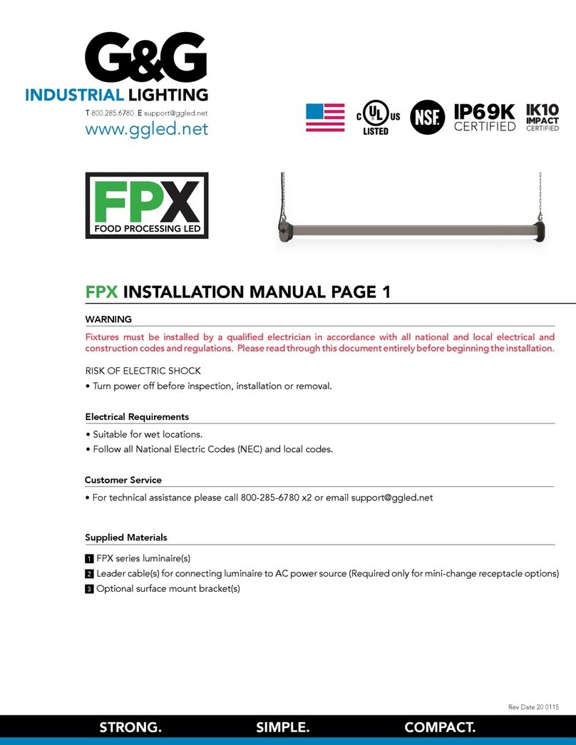 G&G FPX Series User manual