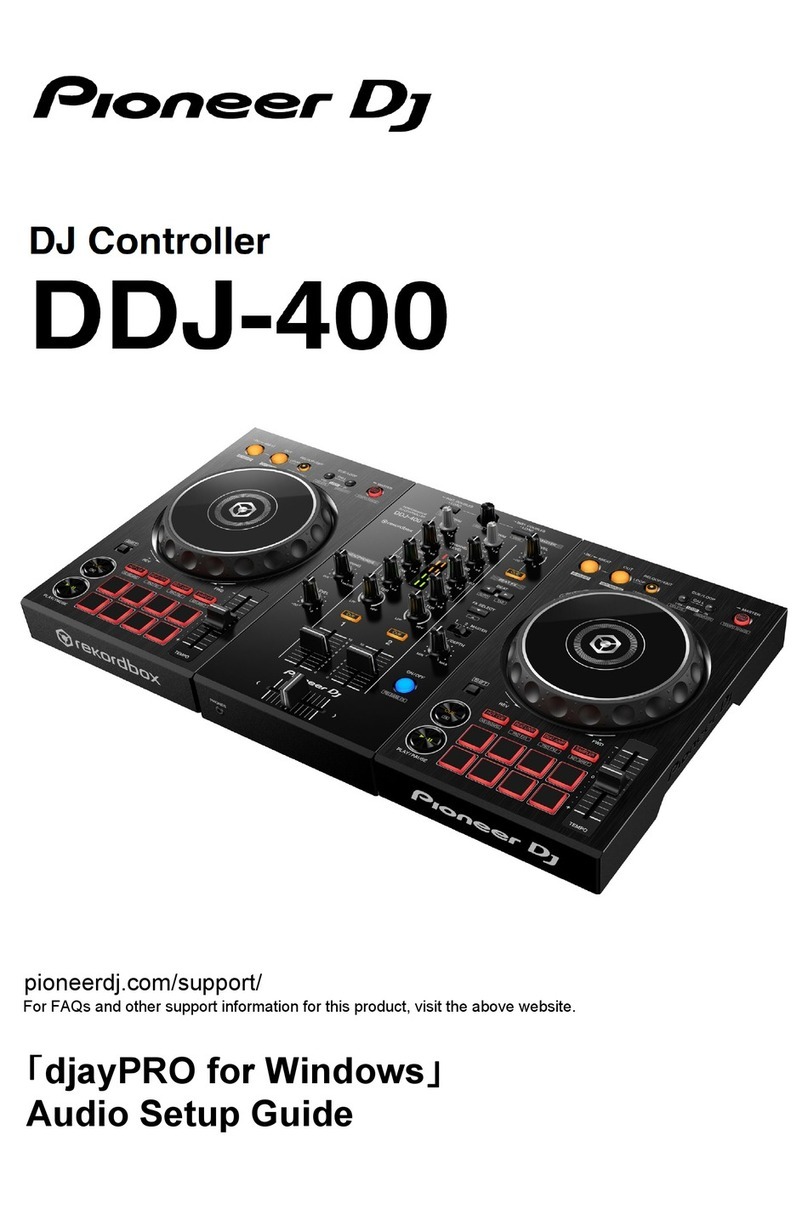 PIONEER DJ DDJ-400 Audio setup guide