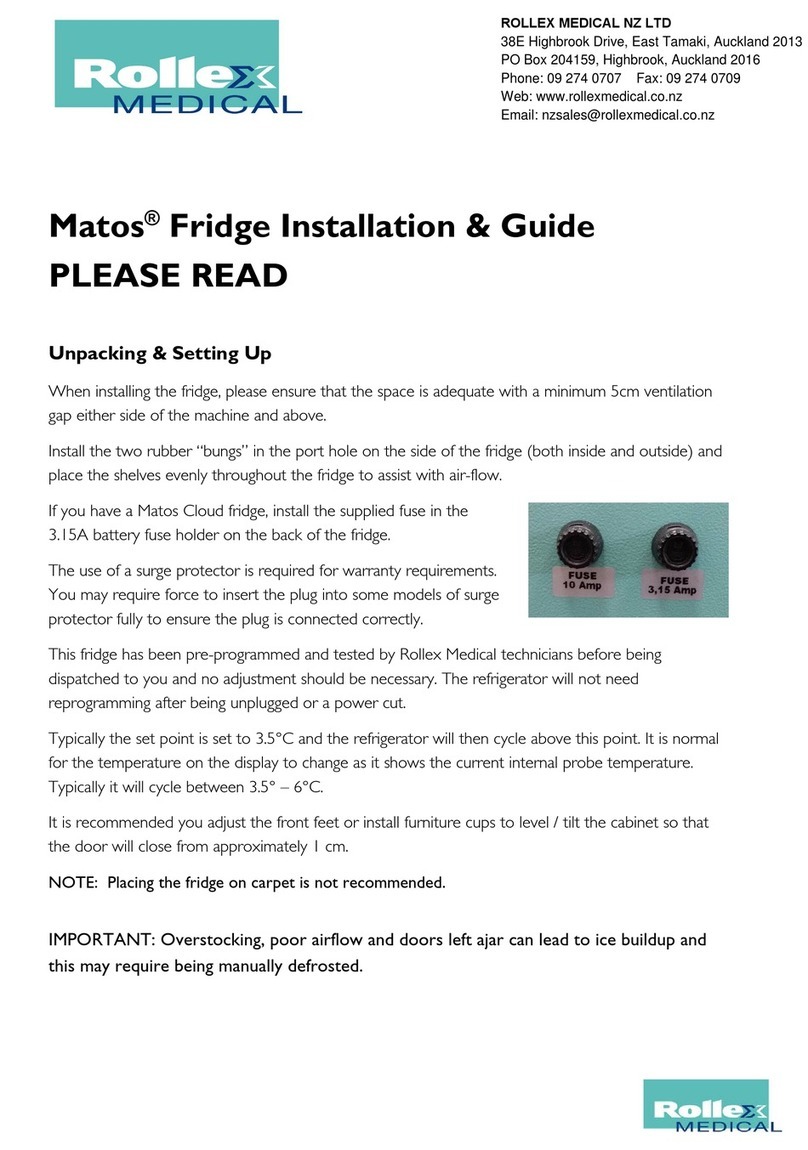 Rollex Medical Matos installation guide