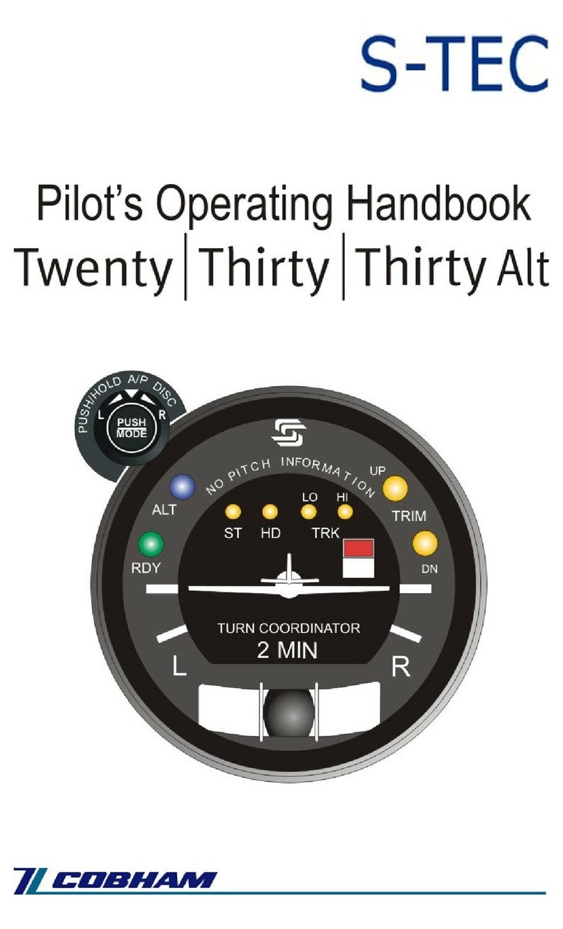 COBHAM S-TEC Twenty Pilot operating handbook