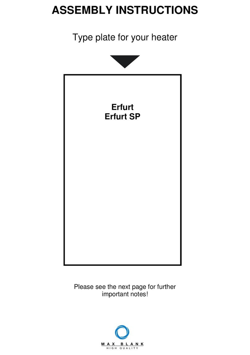 Max Blank Erfurt Assembly instructions