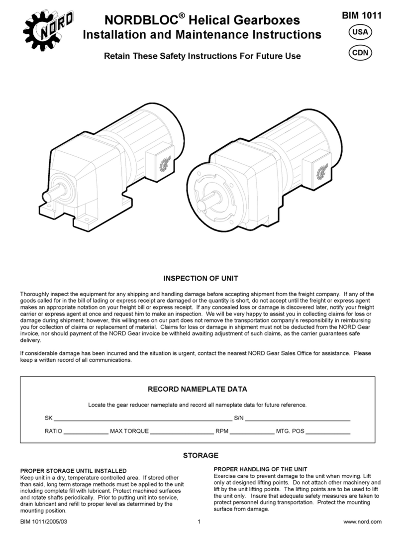 nord NORDBLOC SK 172 User manual