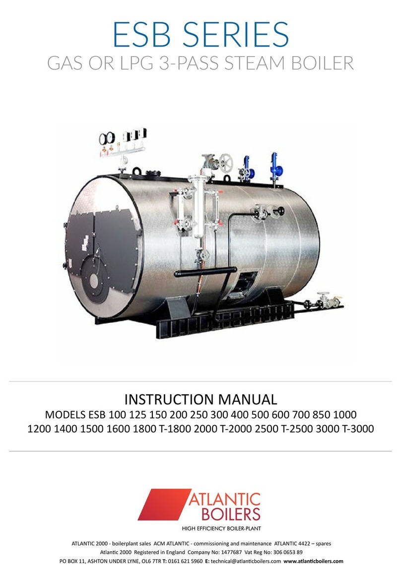 Atlantic Boilers ESB Series User manual