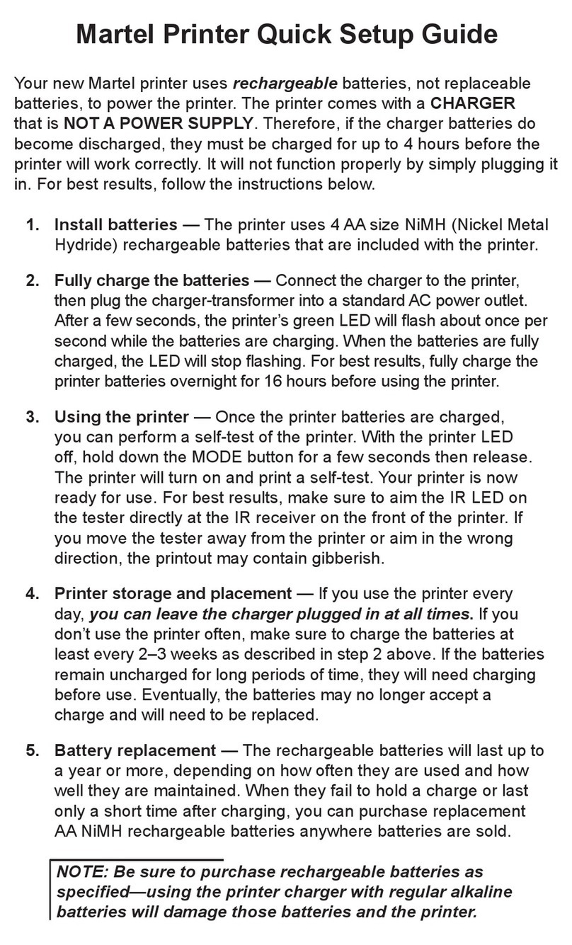 Midtronics Martel 168-381A Quick setup guide