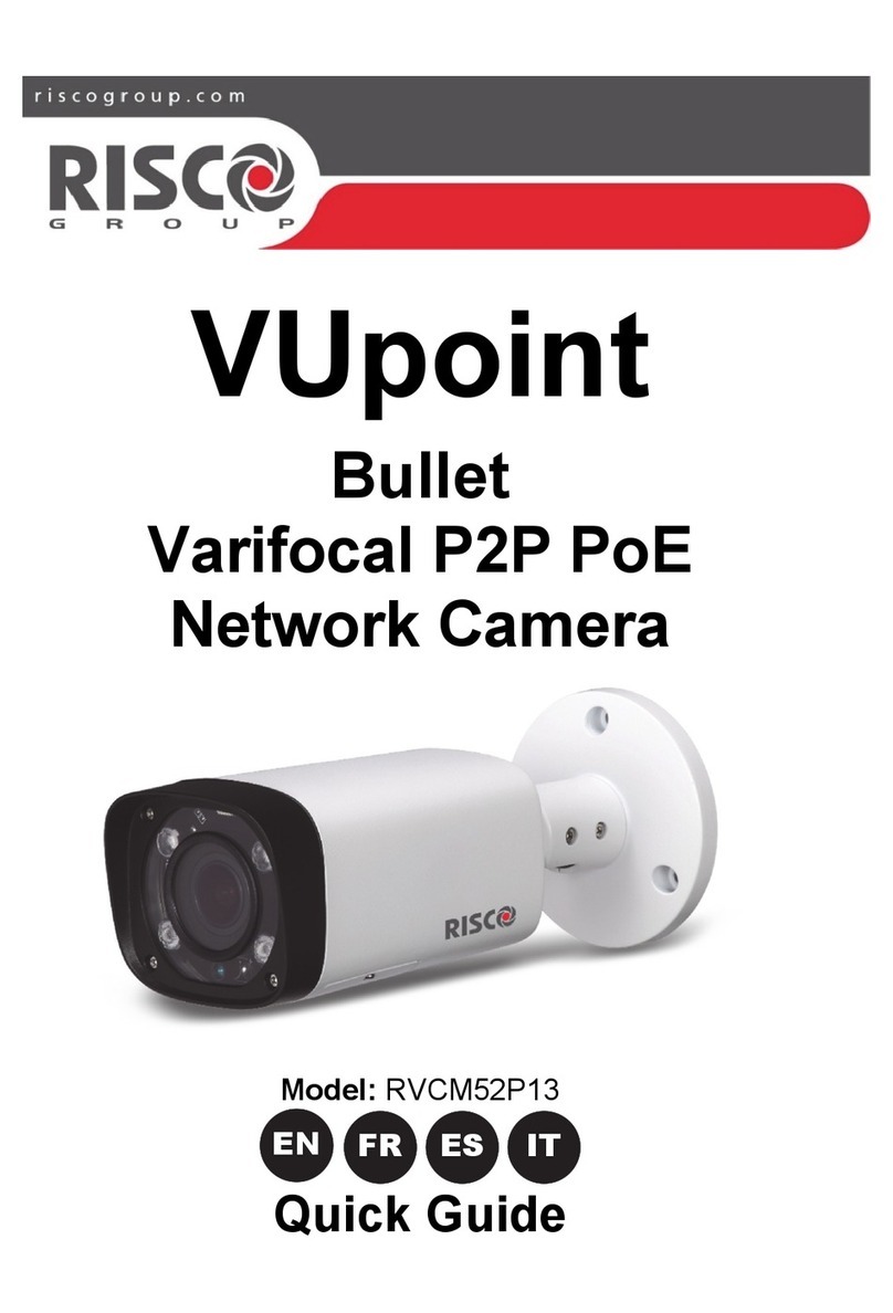 Risco VUpoint RVCM52P13 User manual