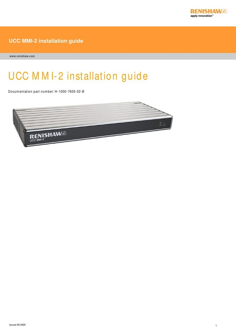 Renishaw UCC MMI-2 installation guide Renishaw UCC MMI-2 installation guide