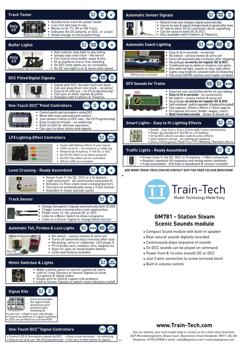 Train-Tech Scenic Sounds manual
