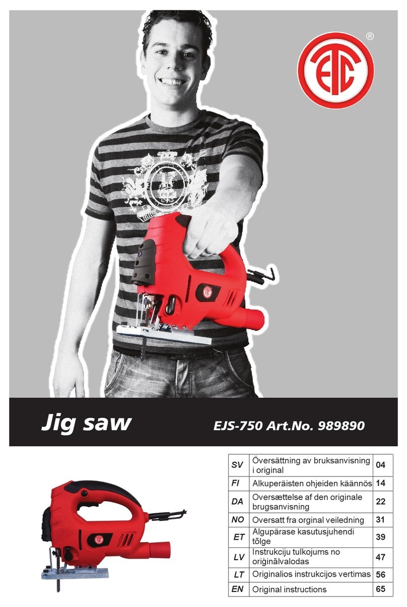 ETC EJS-750 Original instructions