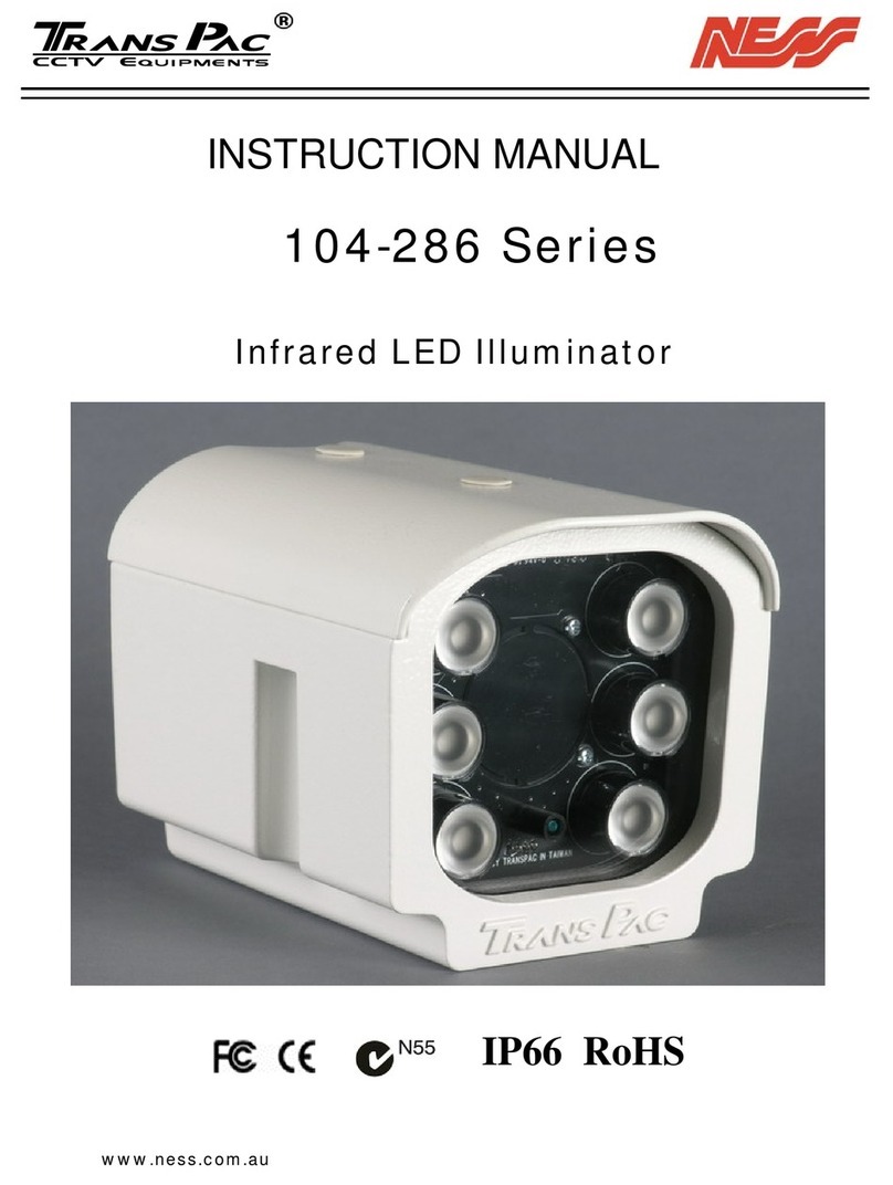 Ness Trans Pac 104-286 Series User manual