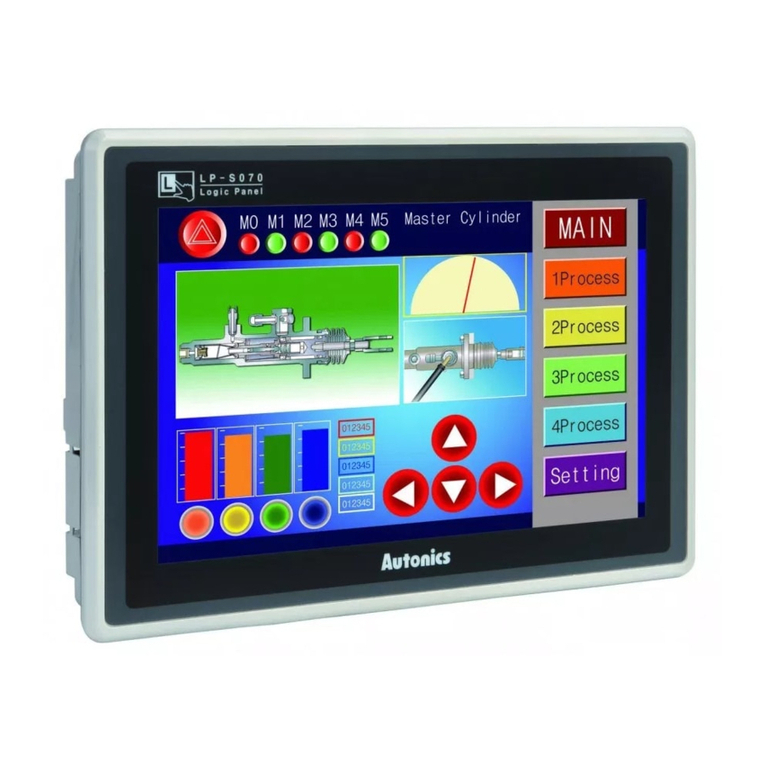 Autonics GP Series User manual