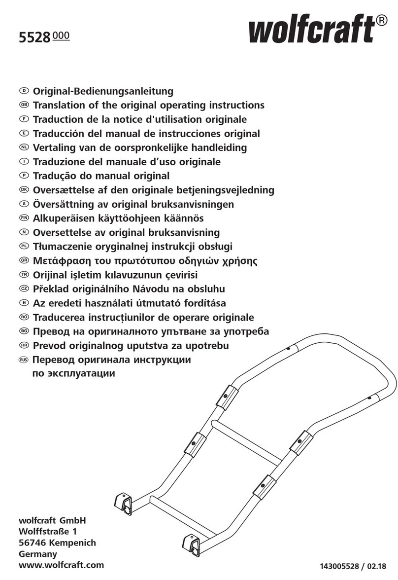 Wolfcraft 5528 Quick guide