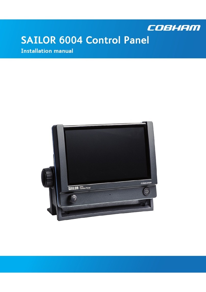 COBHAM SAILOR 6004 installation manual