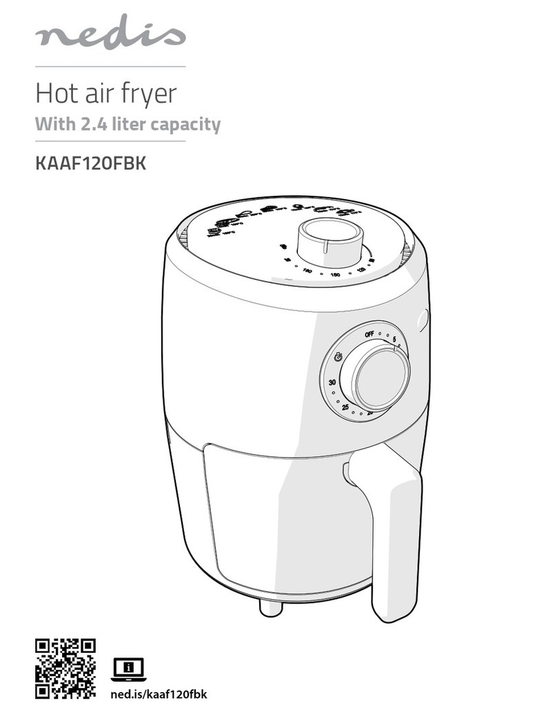 nedis KAAF120FBK quick start guide