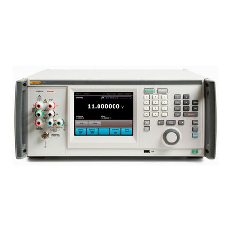 Fluke 5730A Use and care manual