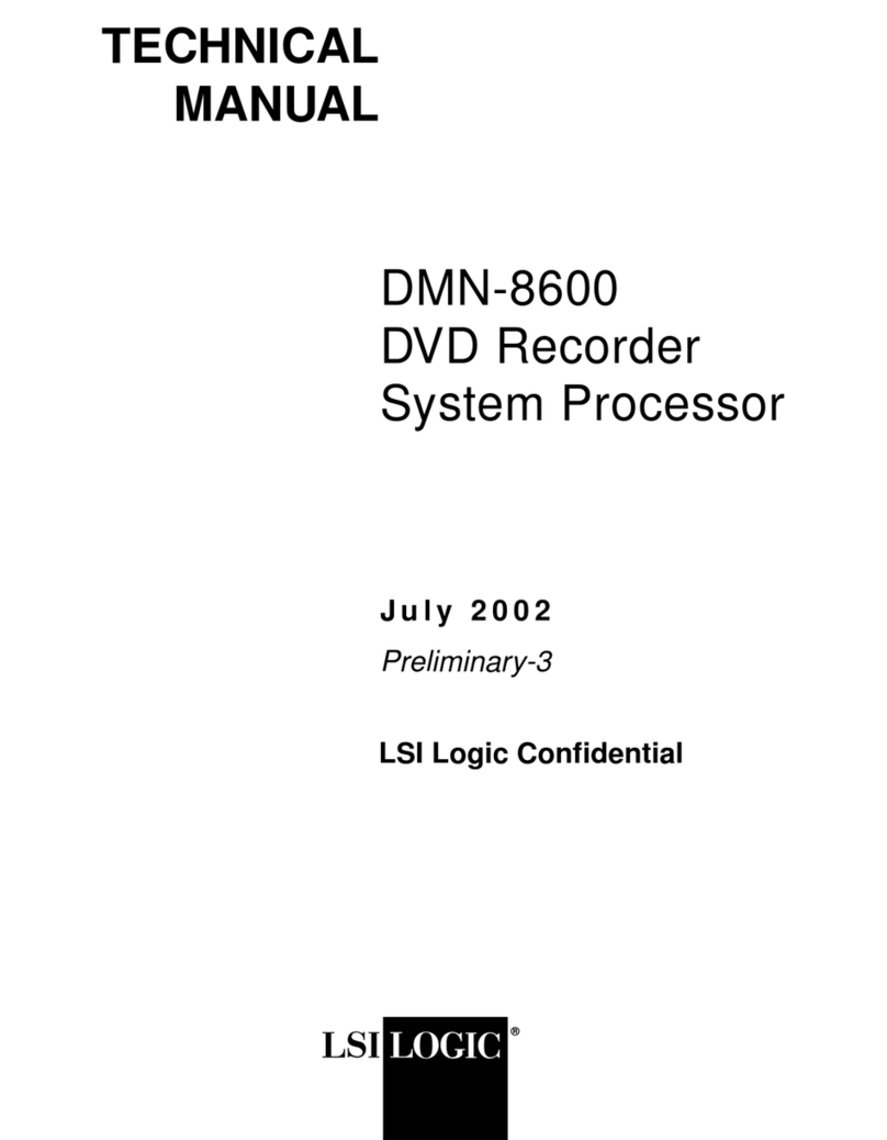 LSI DMN-8600 Technical manual