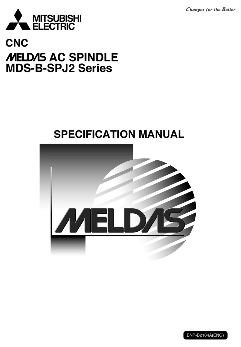 Mitsubishi Electric MDS-B-SPJ2 Series Specification manual