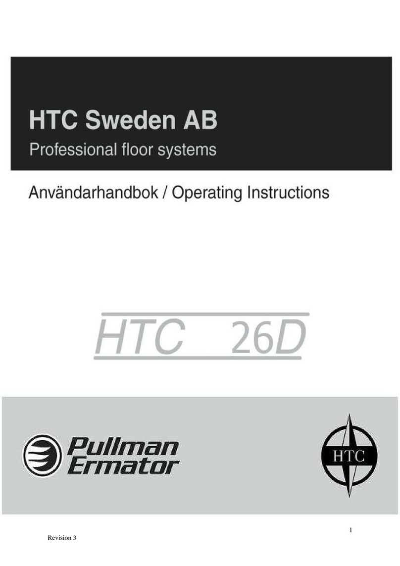 pullman Ermator HTC 26D User manual