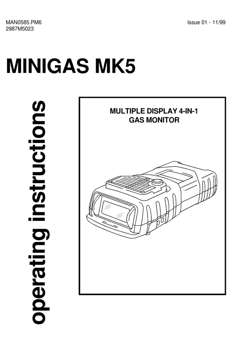 Zellweger MINIGAS MK5 operating instructions