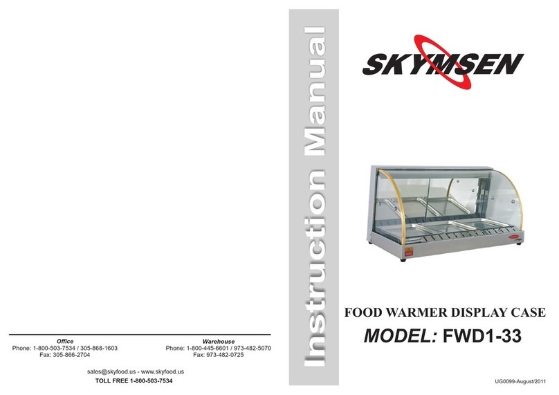 Skymsen FWD1-33 instruction manual