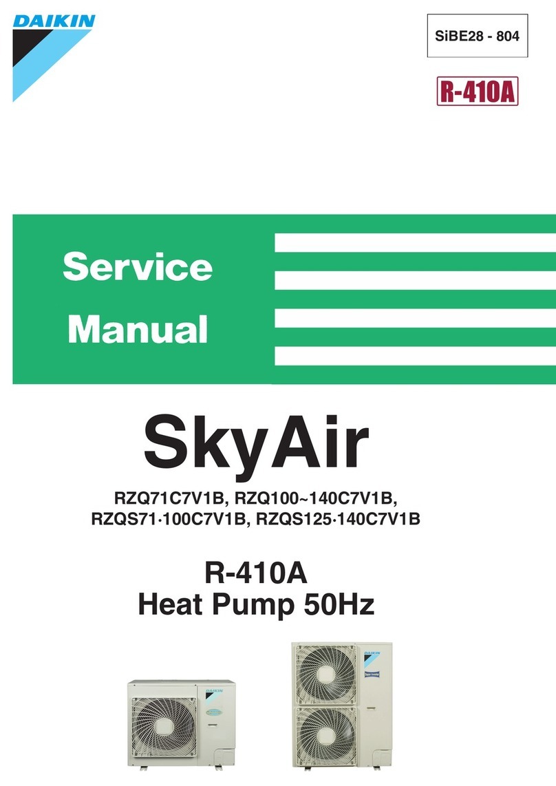 Daikin SKYAIR Service manual