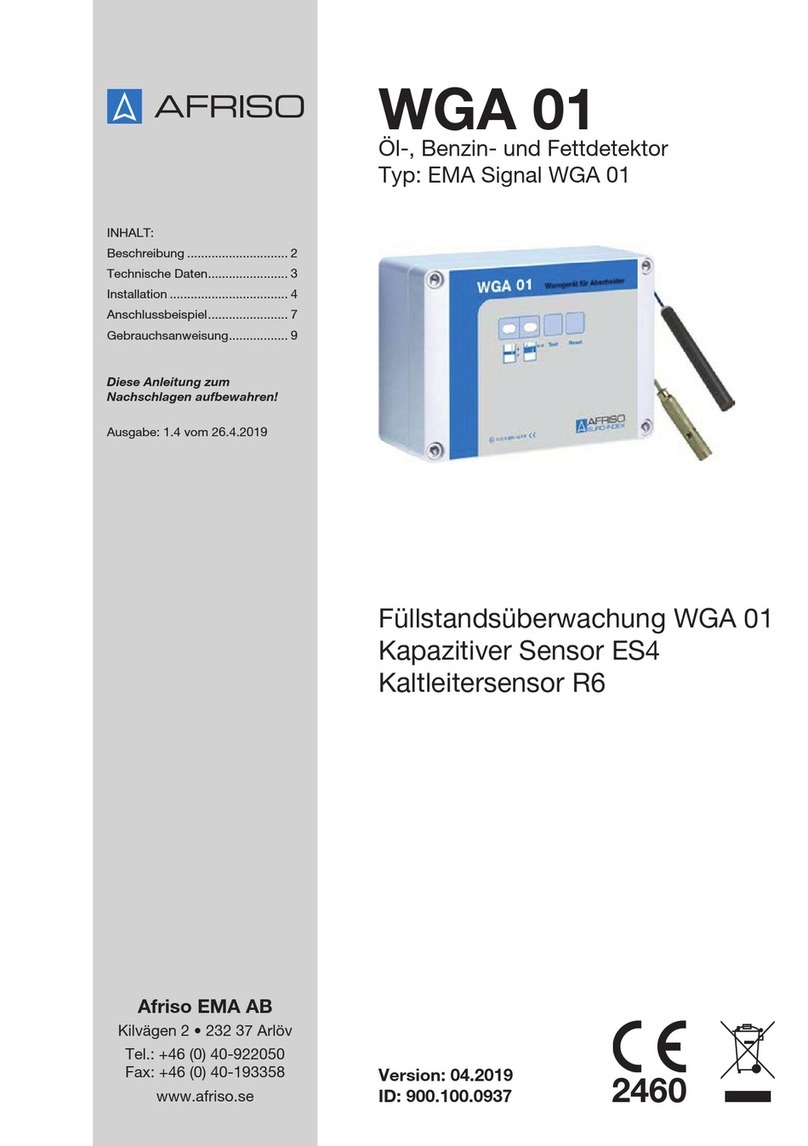 AFRISO WGA 01 manual