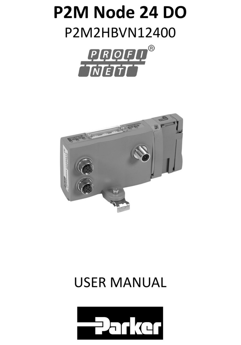 Parker P2M Node 24 DO User manual