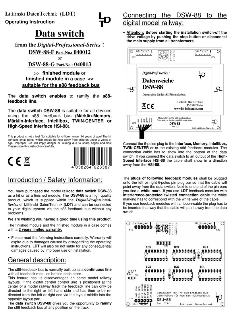 LDT Digital-Professional Series operating instructions