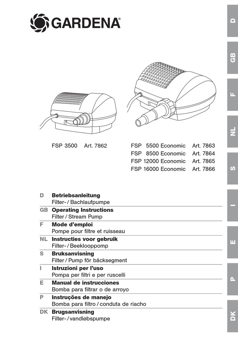 Gardena FSP 3500 User manual