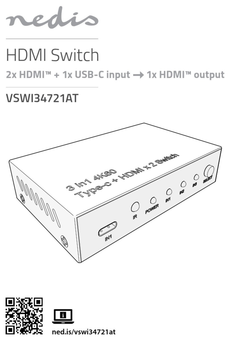 nedis VSWI34721AT quick start guide