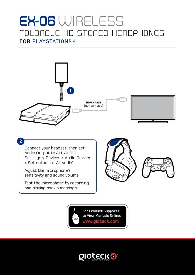 Gioteck EX-06 manual