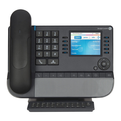 Alcatel-Lucent 8068s Premium Quick reference guide