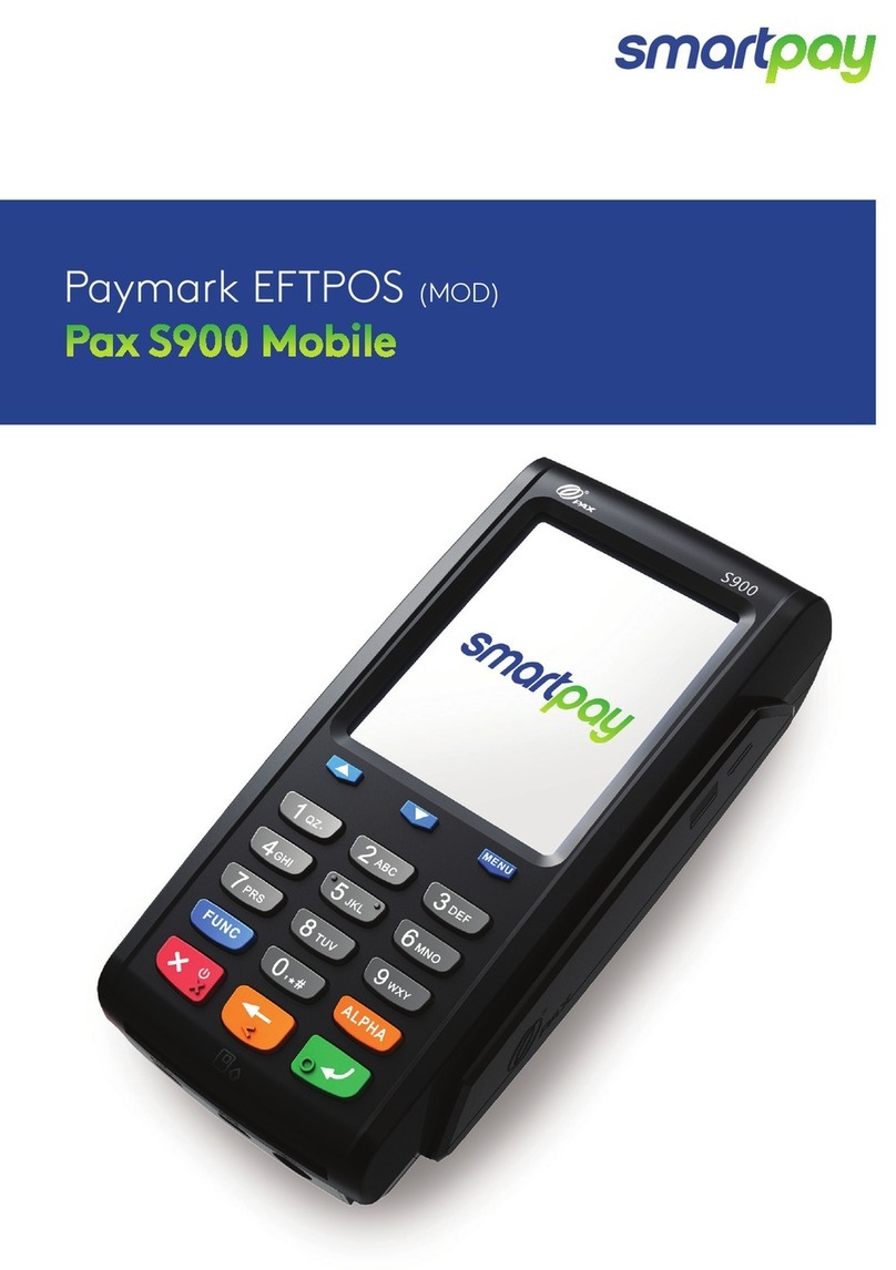 SmartPay PAX S900 User manual