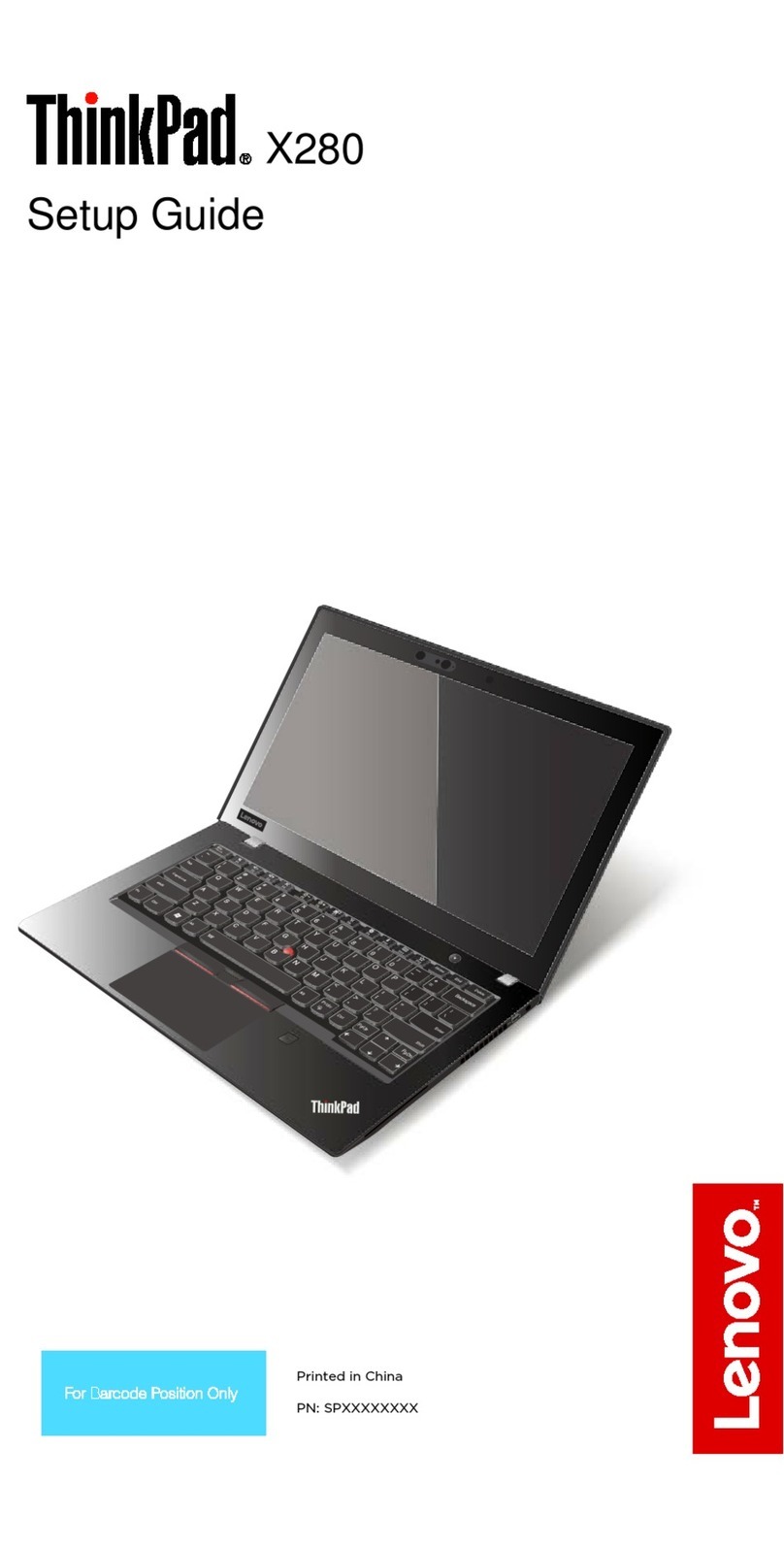 Lenovo ThinkPad X280 User manual