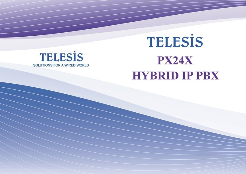 Telesis PX24X manual