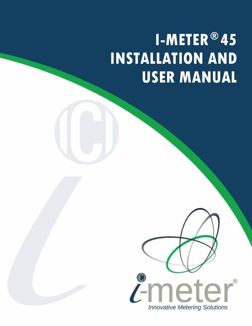 Intellimeter I-METER 45 Installation and user manual