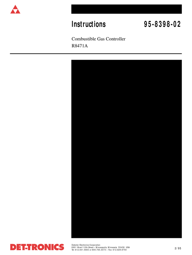Det-Tronics R8471A instructions