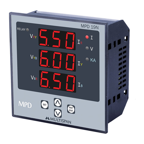 MULTISPAN MPD-19N User manual