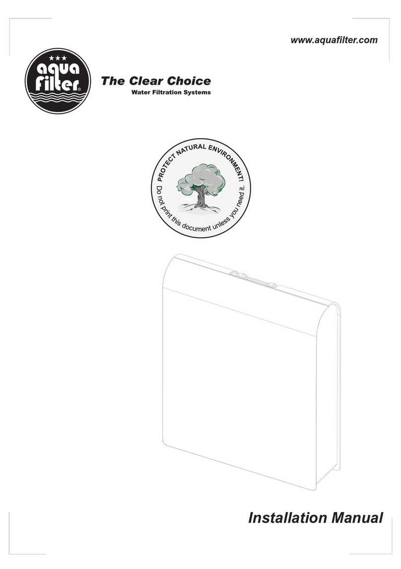 AQUA FILTER EXCITO installation manual