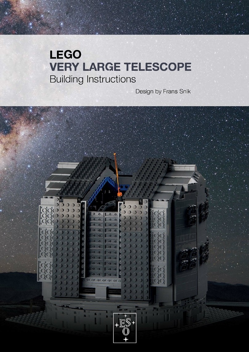 LEGO Frans Snik VERY LARGE TELESCOPE Instruction Manual LEGO Frans Snik VERY LARGE TELESCOPE Instruction Manual