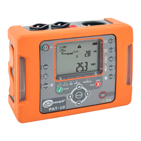 Sonel PAT-10 manual