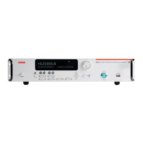 Keithley 2657A User manual