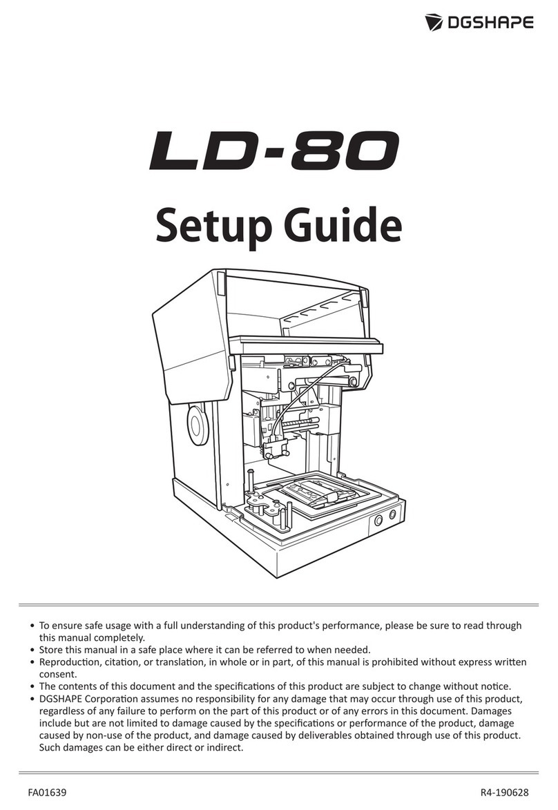 DGSHAPE LD-80 User manual