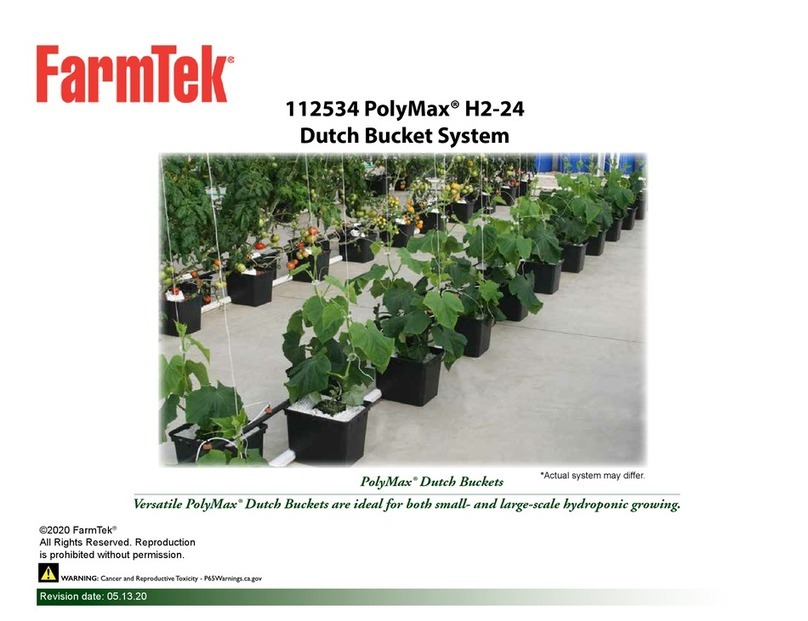 FarmTek PolyMax H2-24 manual