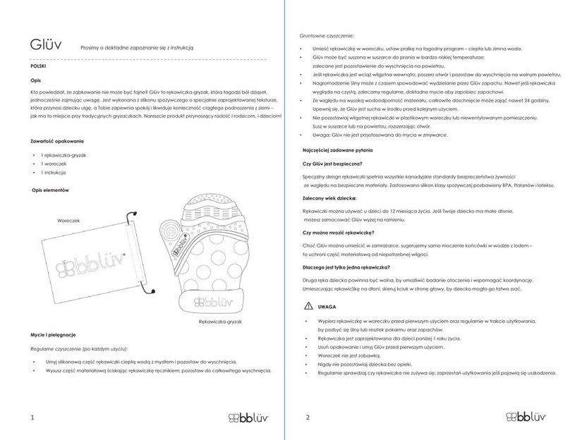 bbluv Glüv User manual